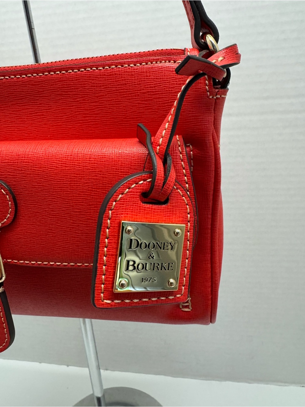 Dooney & Bourke Saffiano Leather Dana Pocket Clutch - Picture 3 of 12